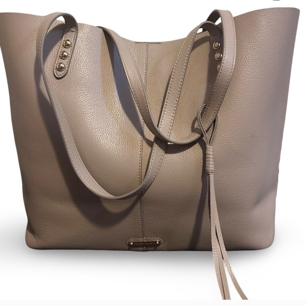 Rebecca Minkoff Taupe Leather Tote Bag